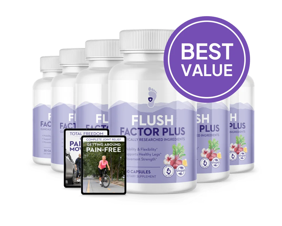 Flush Factor Plus 6 bottles